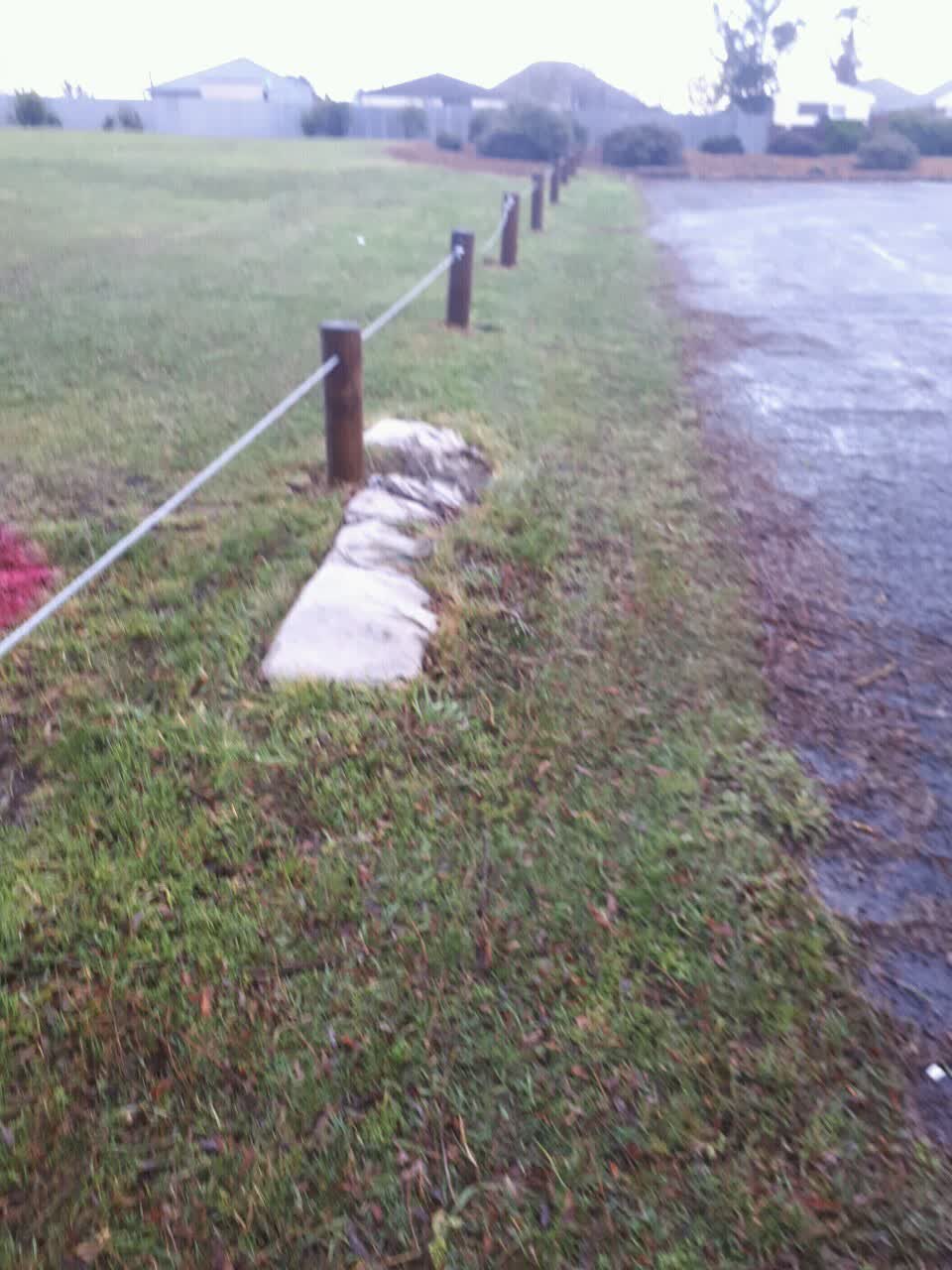 The photograph attached to this parks report