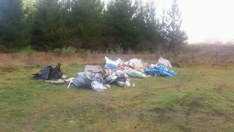 Rubbish/Recycling, a report photo
