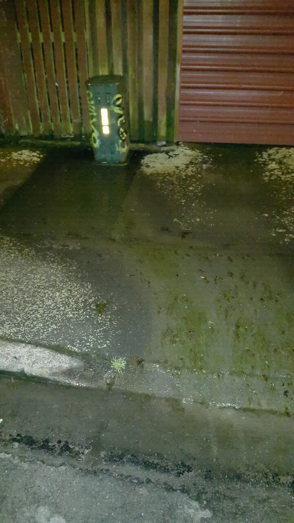 The photograph attached to this water supply report