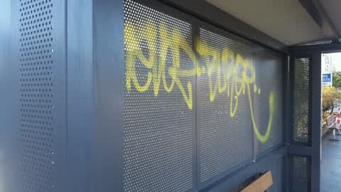 Graffiti, a report photo