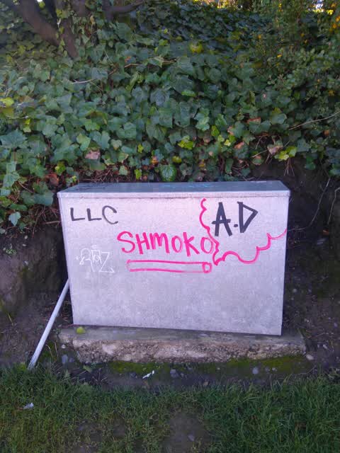 Graffiti, a report photo