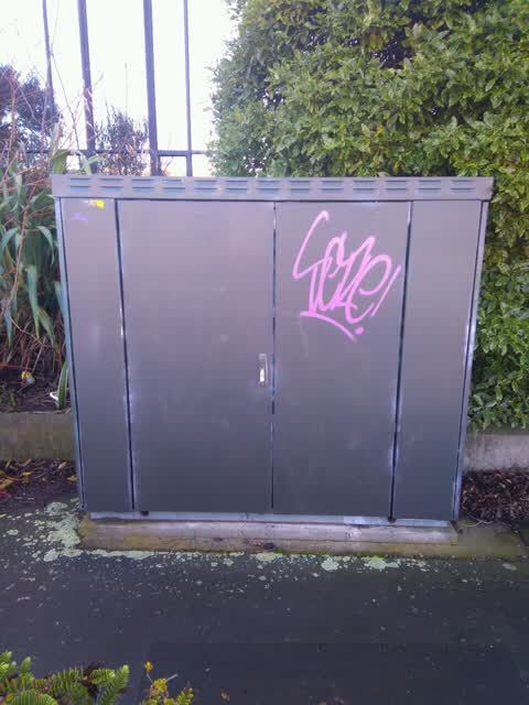 Graffiti — a report photo