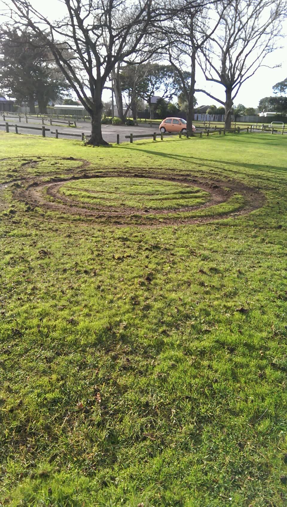 The photograph attached to this parks report