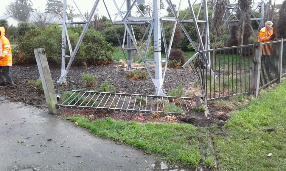 The photograph attached to this parks report