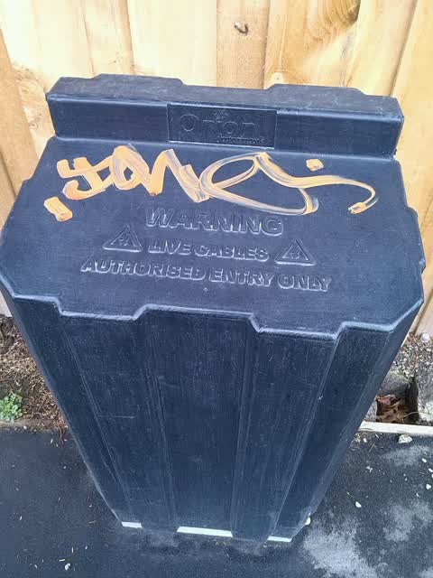 Graffiti, a report photo