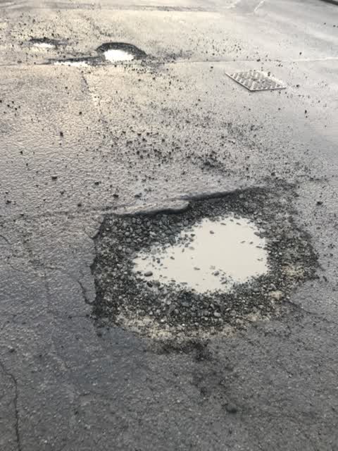 Roading/Streets, a report photo