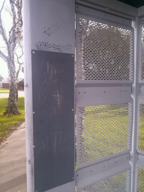 Graffiti, a report photo