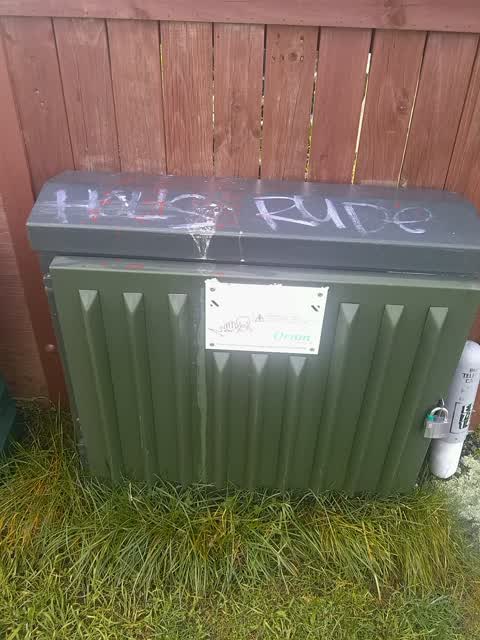 Graffiti, a report photo