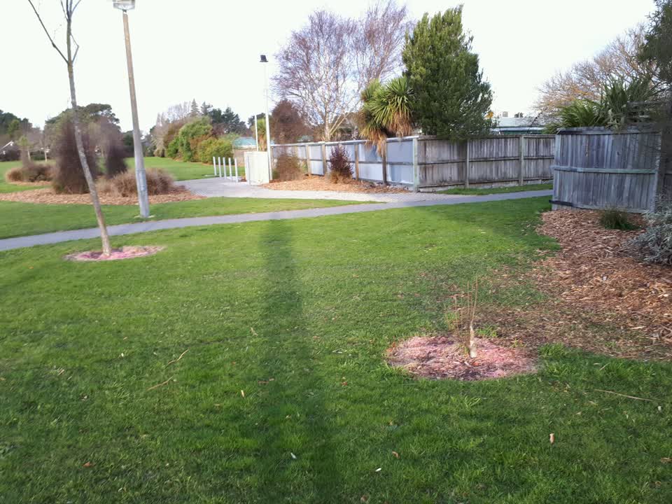 The photograph attached to this parks report