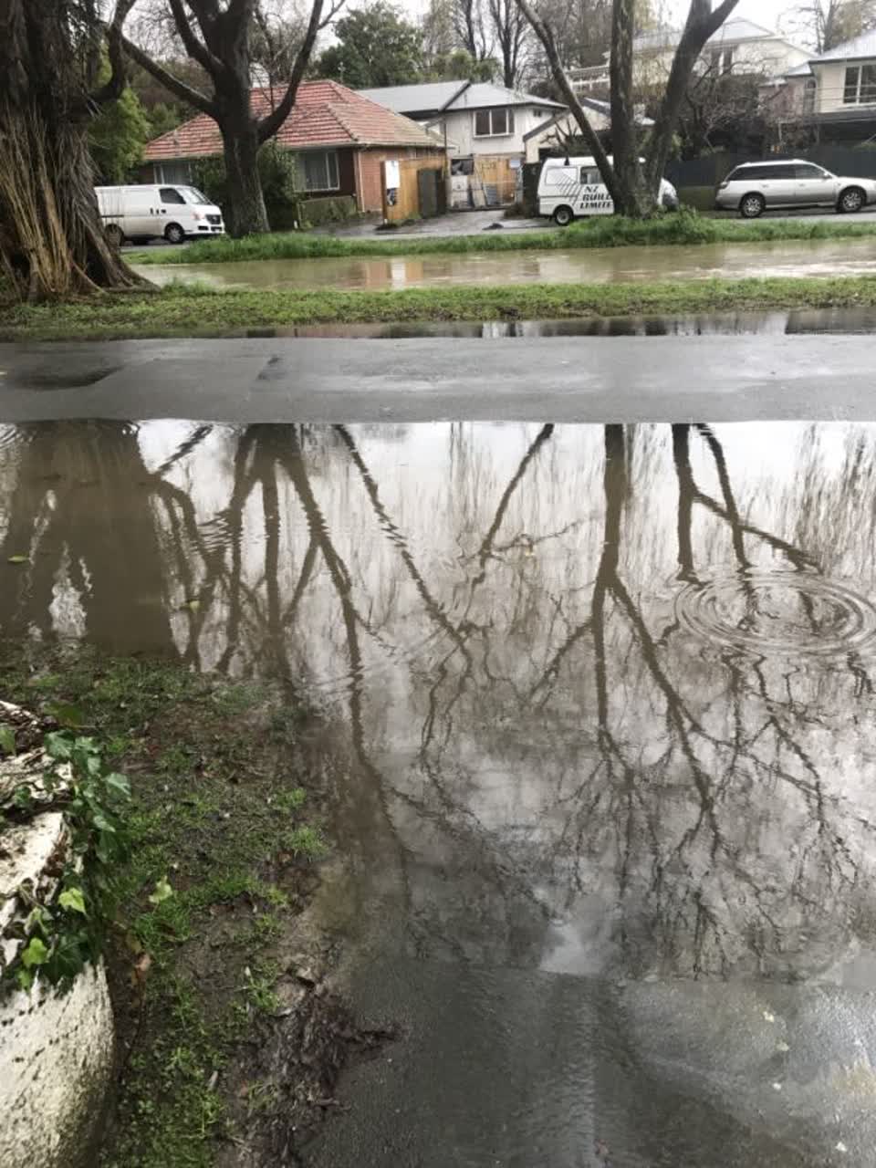 The photograph attached to this wastewater/stormwater report