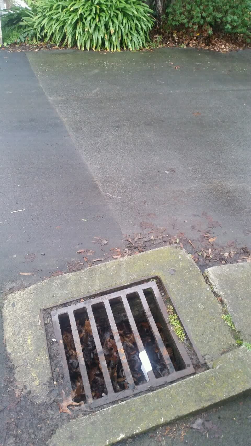 The photograph attached to this wastewater/stormwater report