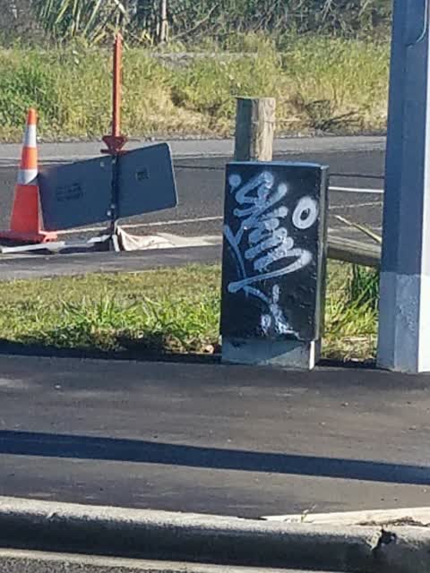 Graffiti, a report photo