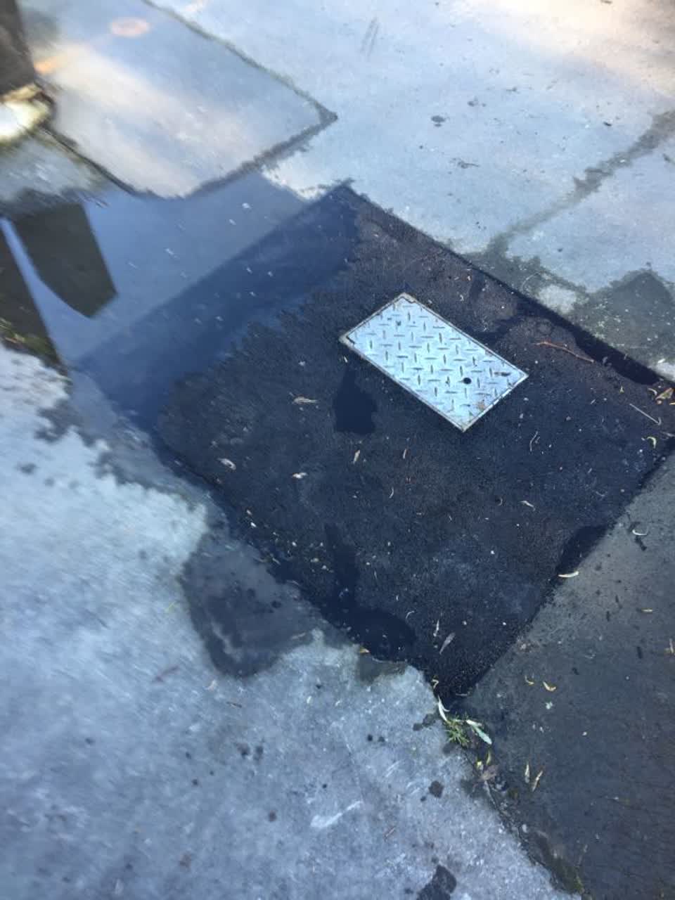 The photograph attached to this water supply report