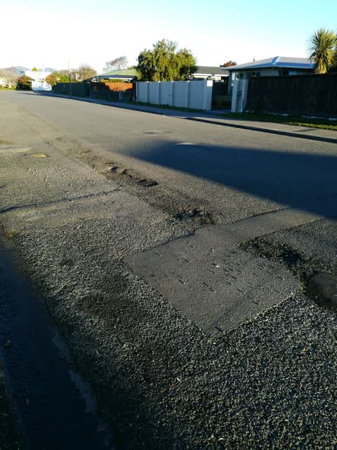 Roading/Streets, a report photo