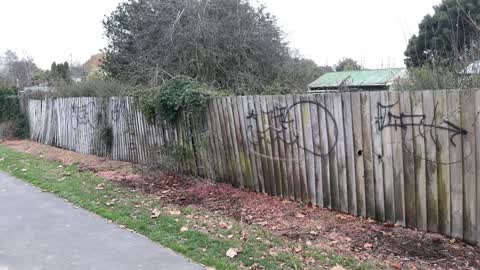 Graffiti, a report photo