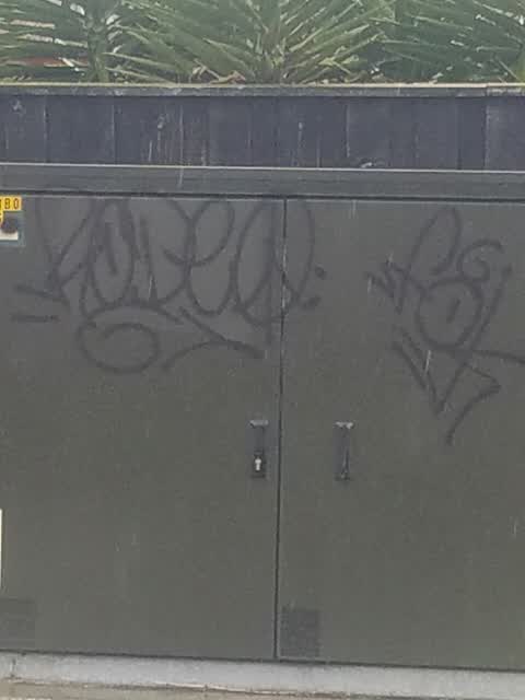 Graffiti, a report photo
