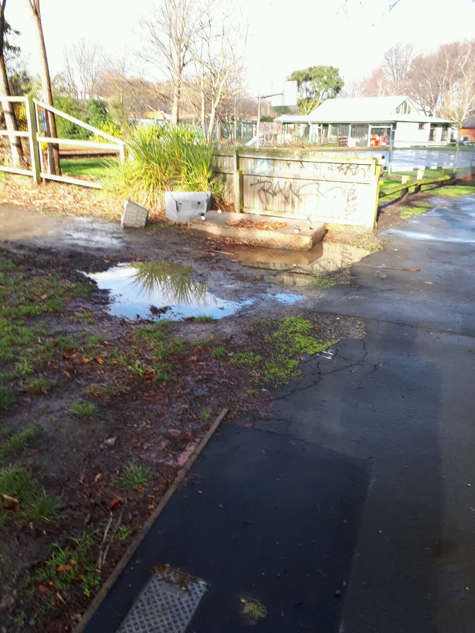 The photograph attached to this parks report