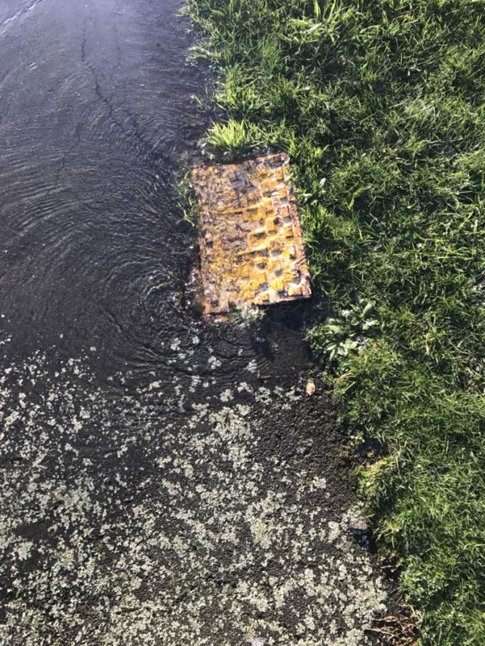 The photograph attached to this water supply report