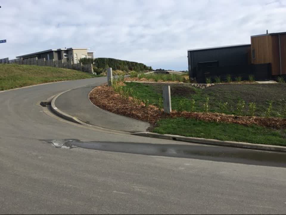 The photograph attached to this wastewater/stormwater report