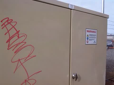 Graffiti, a report photo