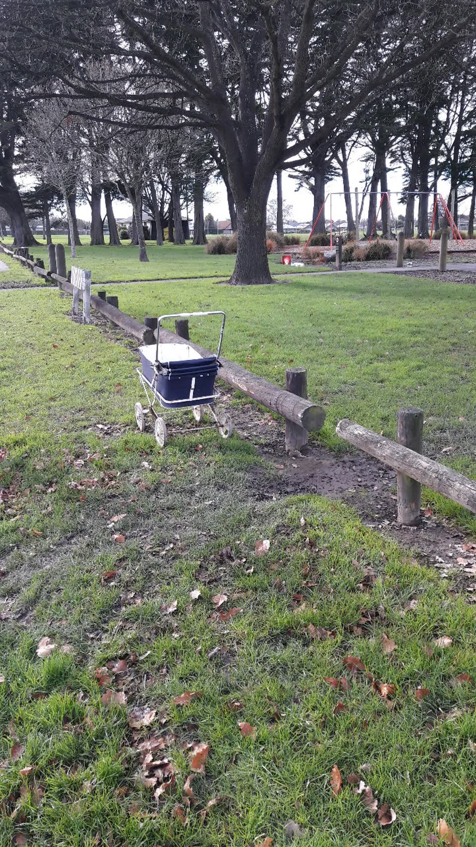 The photograph attached to this parks report