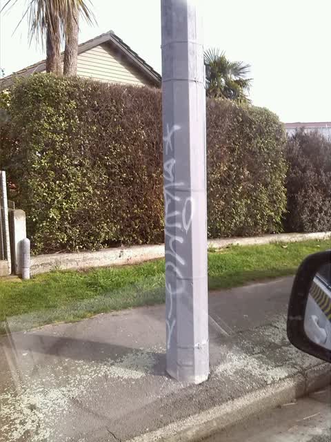 Graffiti, a report photo