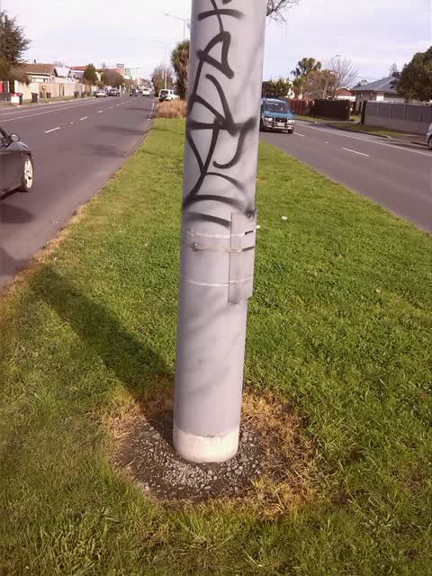 Graffiti, a report photo