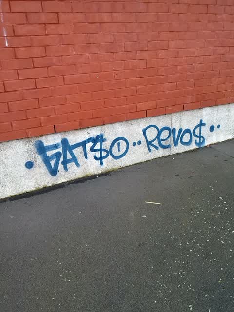 Graffiti, a report photo