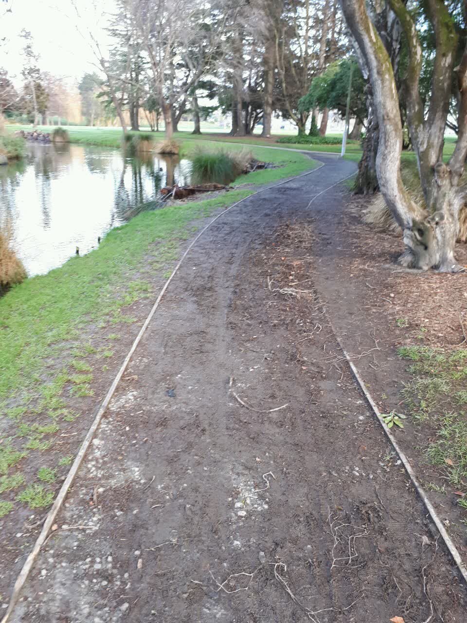 The photograph attached to this parks report