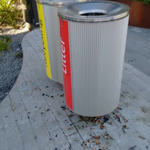 Rubbish/Recycling, a report photo