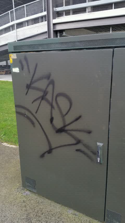 Graffiti, a report photo