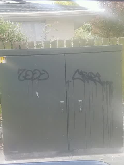 Graffiti, a report photo