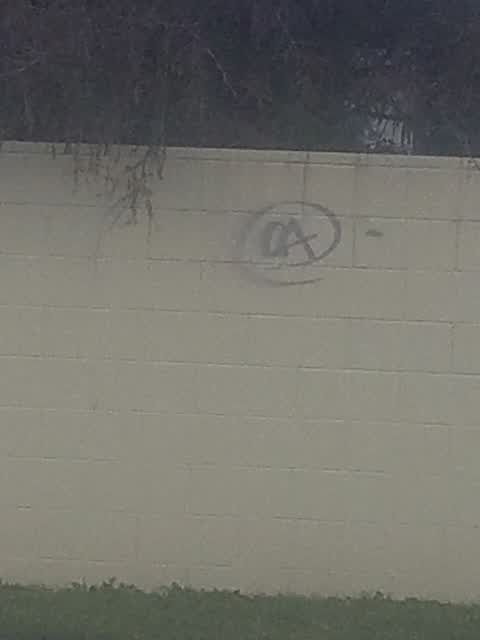 Graffiti, a report photo