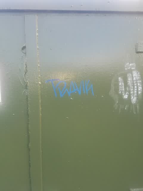 Graffiti, a report photo