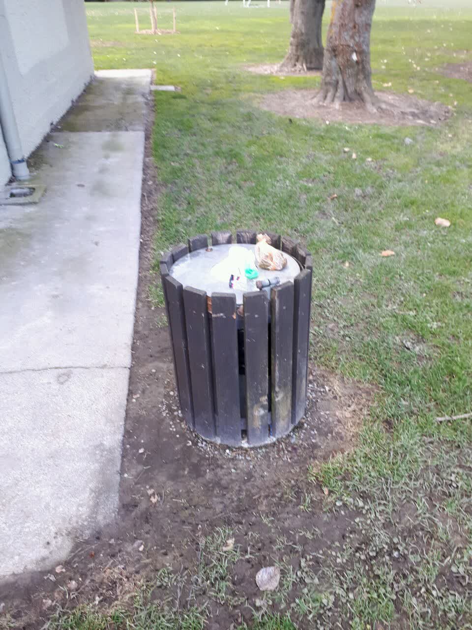 The photograph attached to this parks report