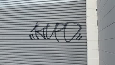 Graffiti, a report photo