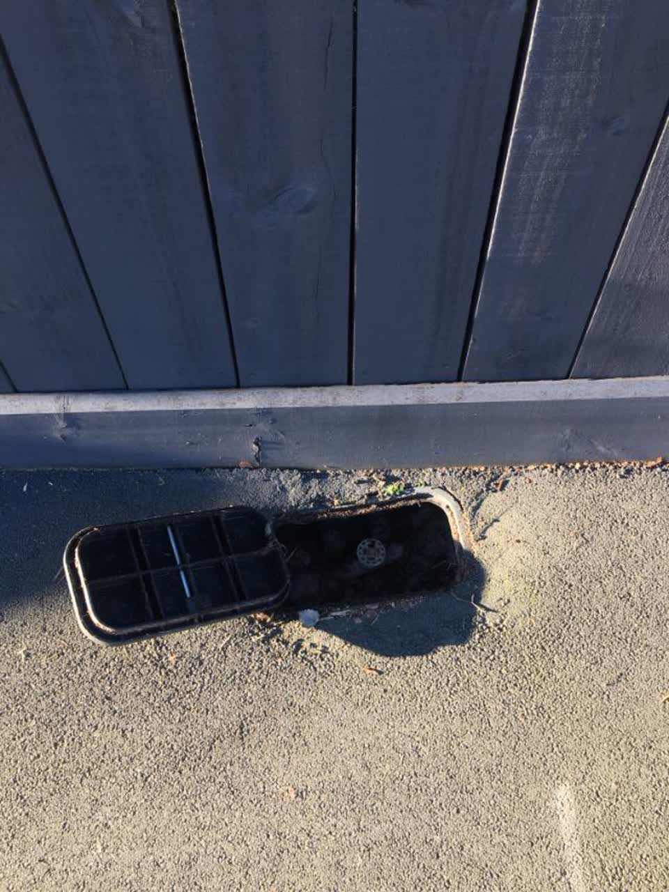 The photograph attached to this water supply report