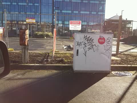 Graffiti, a report photo