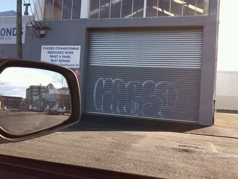 Graffiti, a report photo