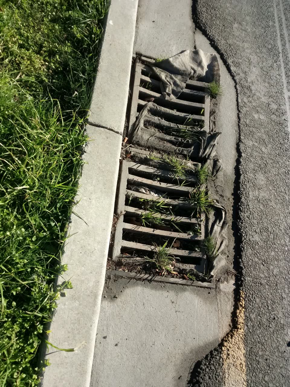 The photograph attached to this wastewater/stormwater report