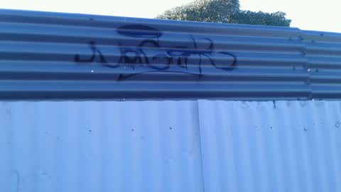 Graffiti, a report photo
