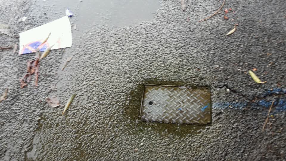 The photograph attached to this water supply report