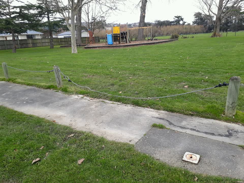 The photograph attached to this parks report