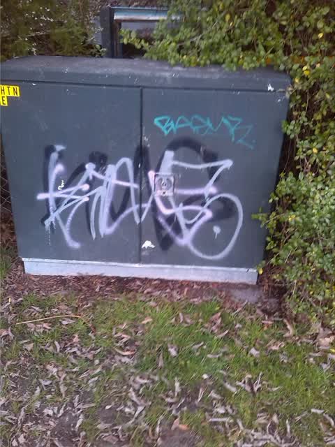 Graffiti, a report photo