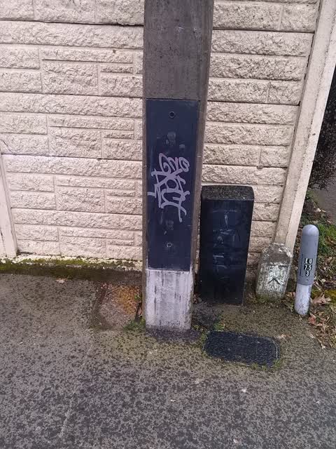 Graffiti, a report photo
