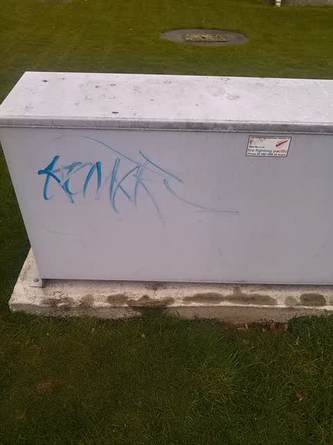 Graffiti, a report photo