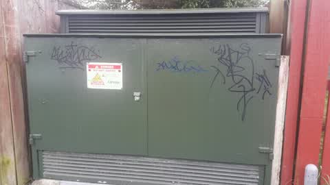 Graffiti, a report photo