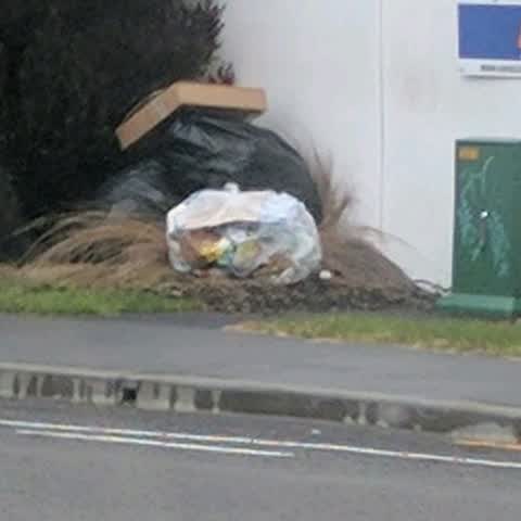 Rubbish/Recycling, a report photo