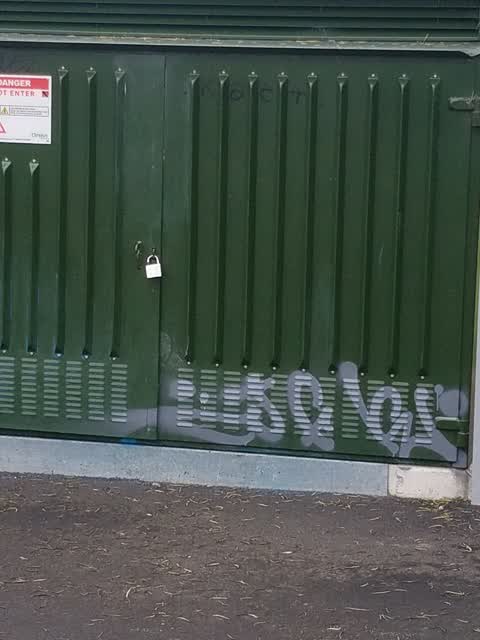 Graffiti, a report photo