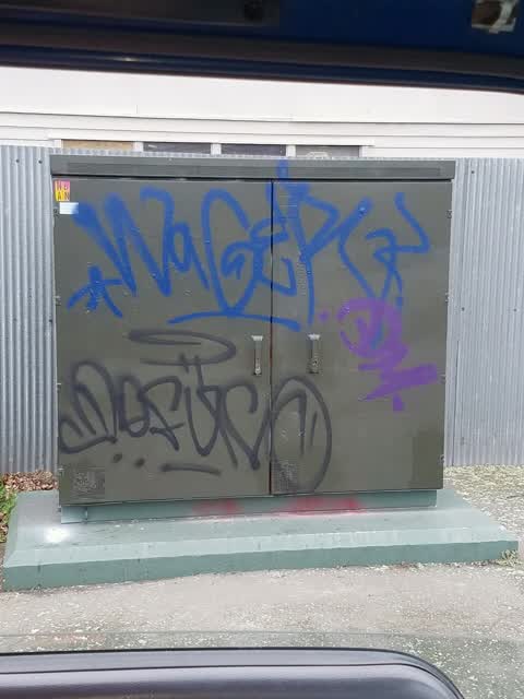 Graffiti, a report photo